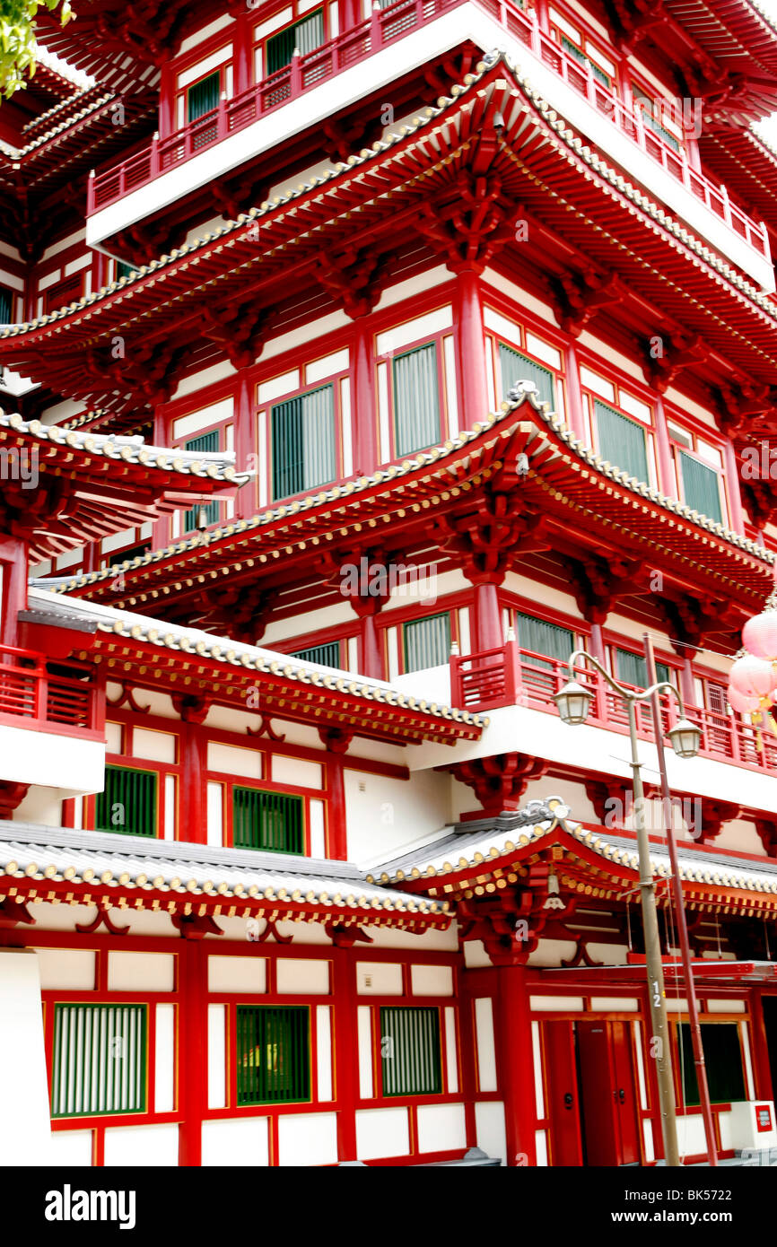Buddha tooth relic temple, Singapore, Southeast Asia, Asia Stock Photo