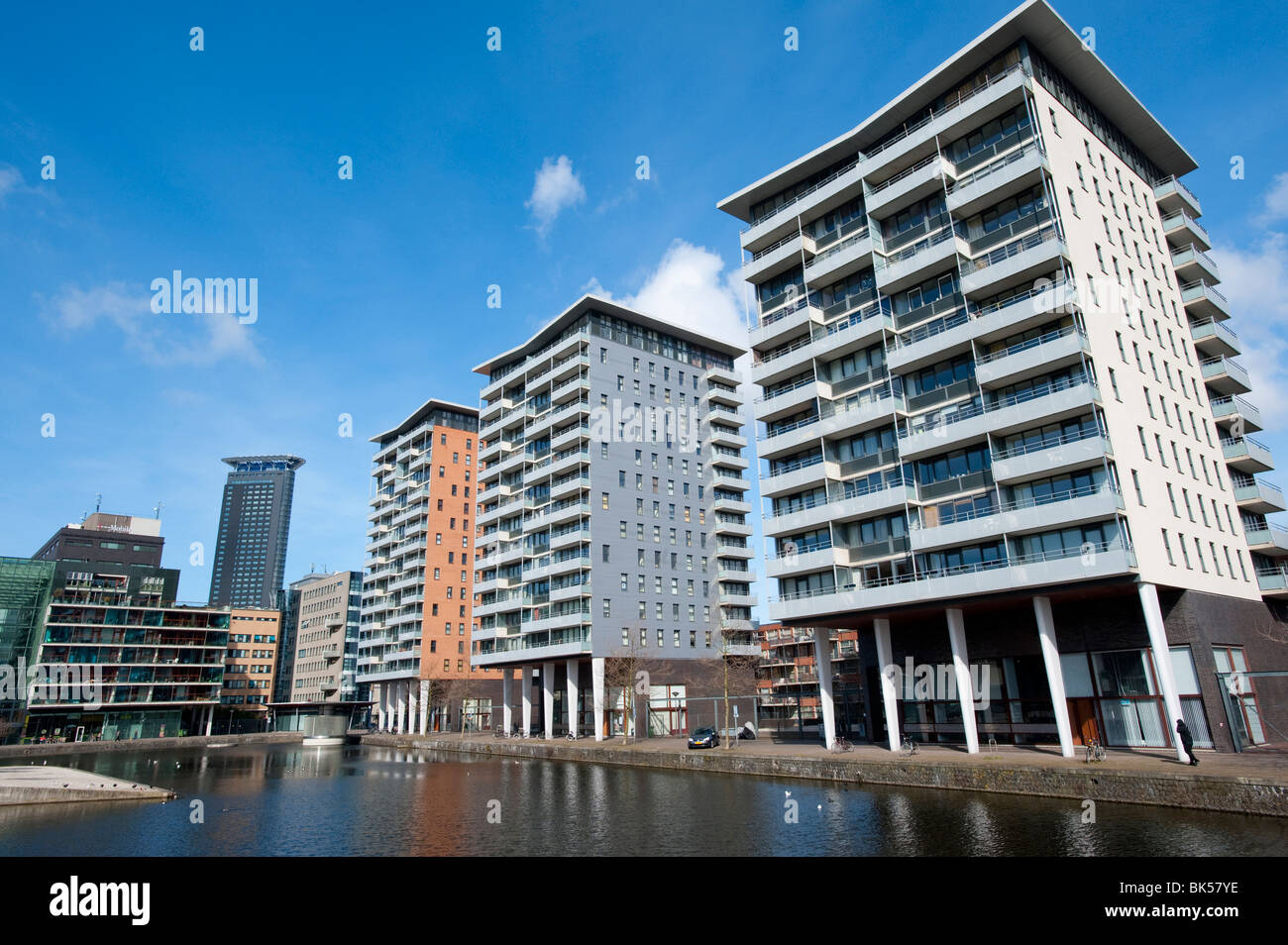 Modern office and apartment buildings in The Hague , The Netherlands Stock Photo Alamy