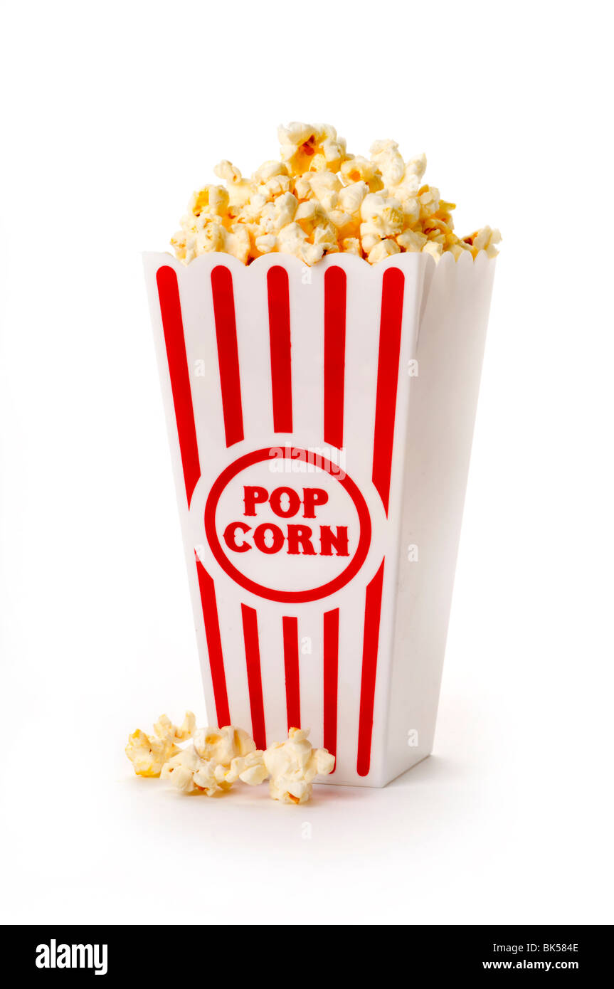 Popcorn with butter Cut Out Stock Images & Pictures Alamy
