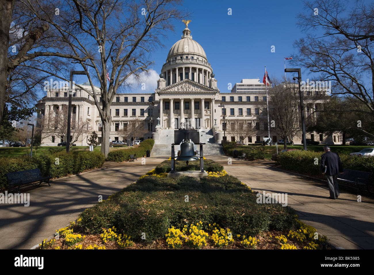 State Capitol Building, Jackson, Mississippi Stock Photo