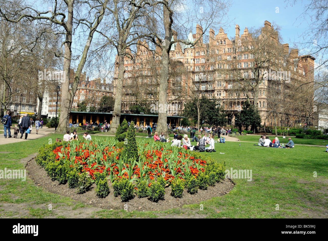 Russell Square Bloomsbury London England UK Stock Photo Alamy