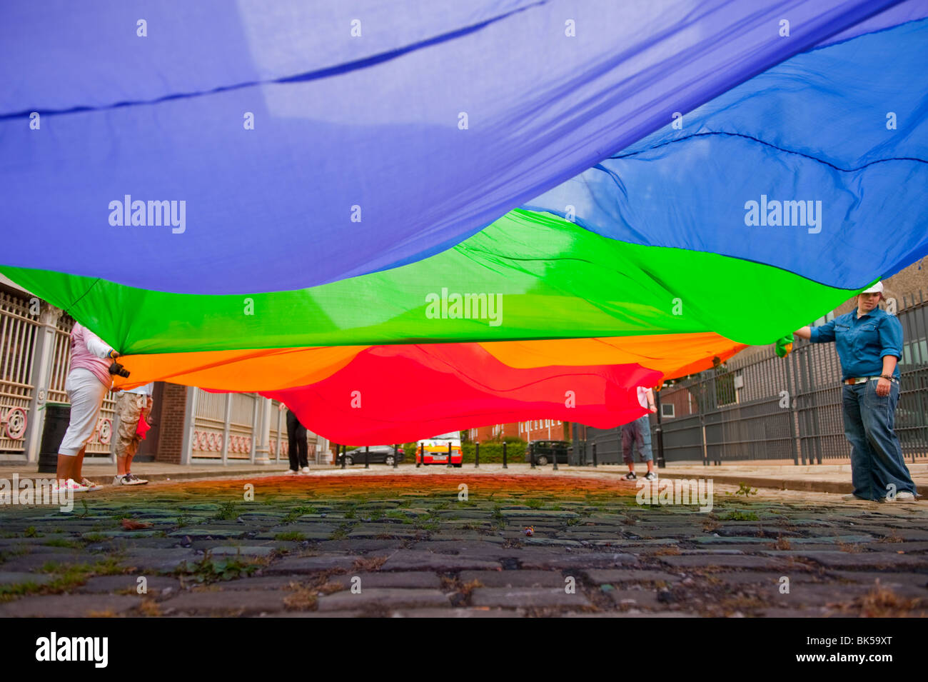 Lgbt coloured flag hi-res stock photography and images - Alamy