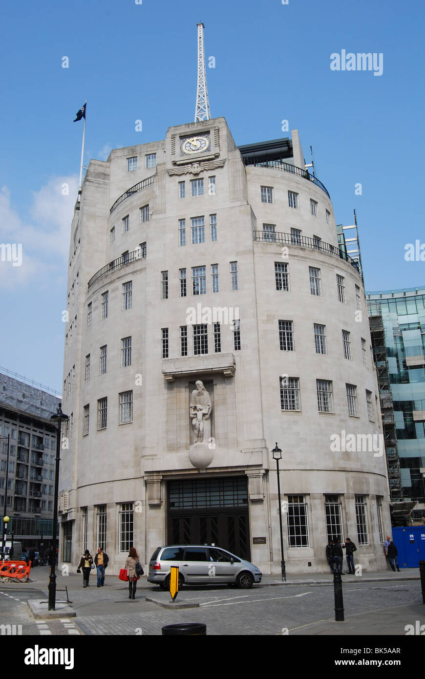 BBC Broadcasting House Art Deco Eric Gill Stock Photo Alamy BBC Broadcasting House Art Deco Eric Gill Stock Photo Alamy