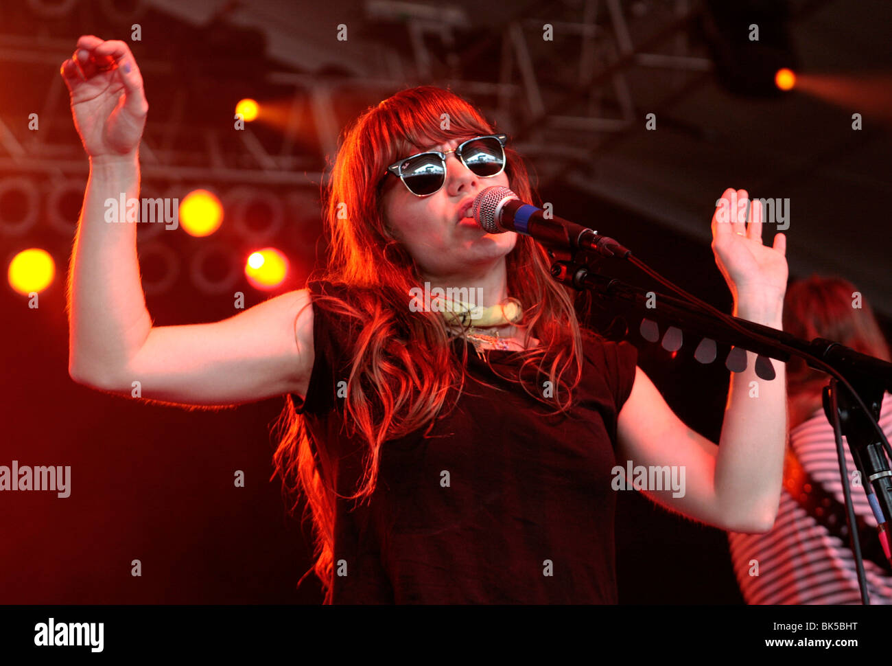 Jenny Lewis performs at Bonnaroo Stock Photo - Alamy