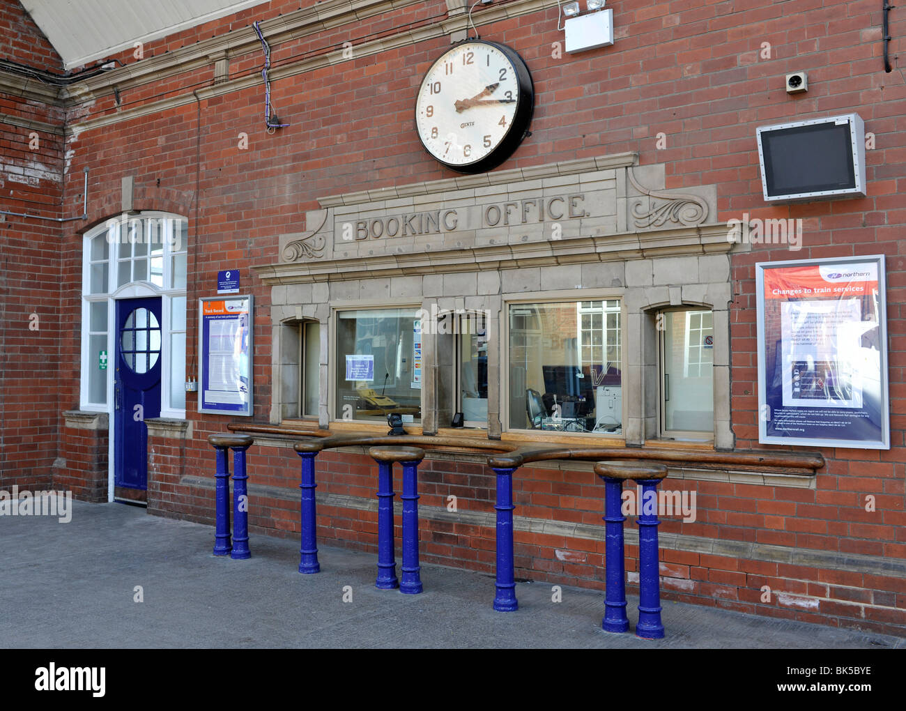Booking Office, Bridlington Railway Station, Bridlington, Yorkshire