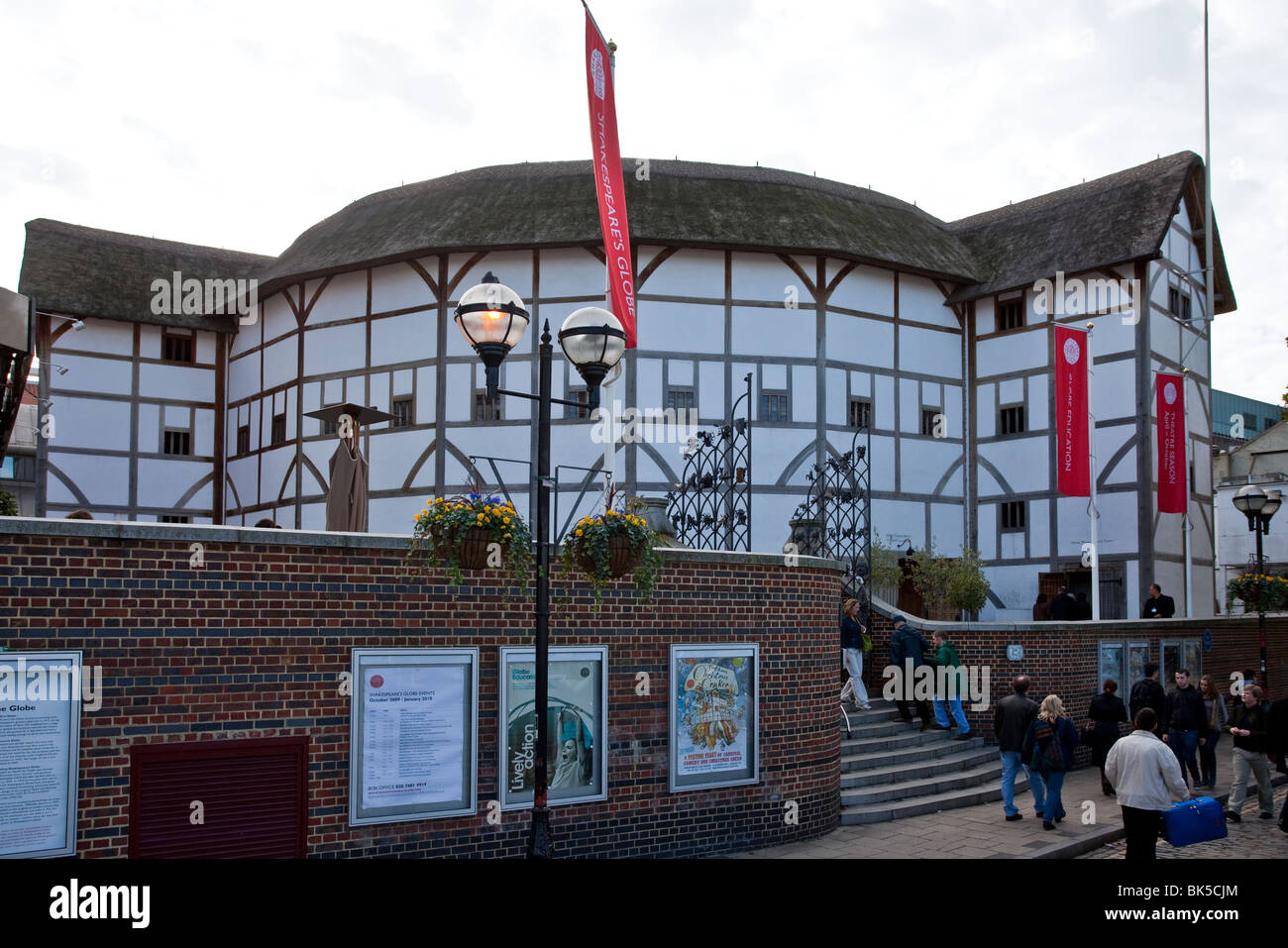 Shakespeare's Globe Theatre, London, UK Stock Photo