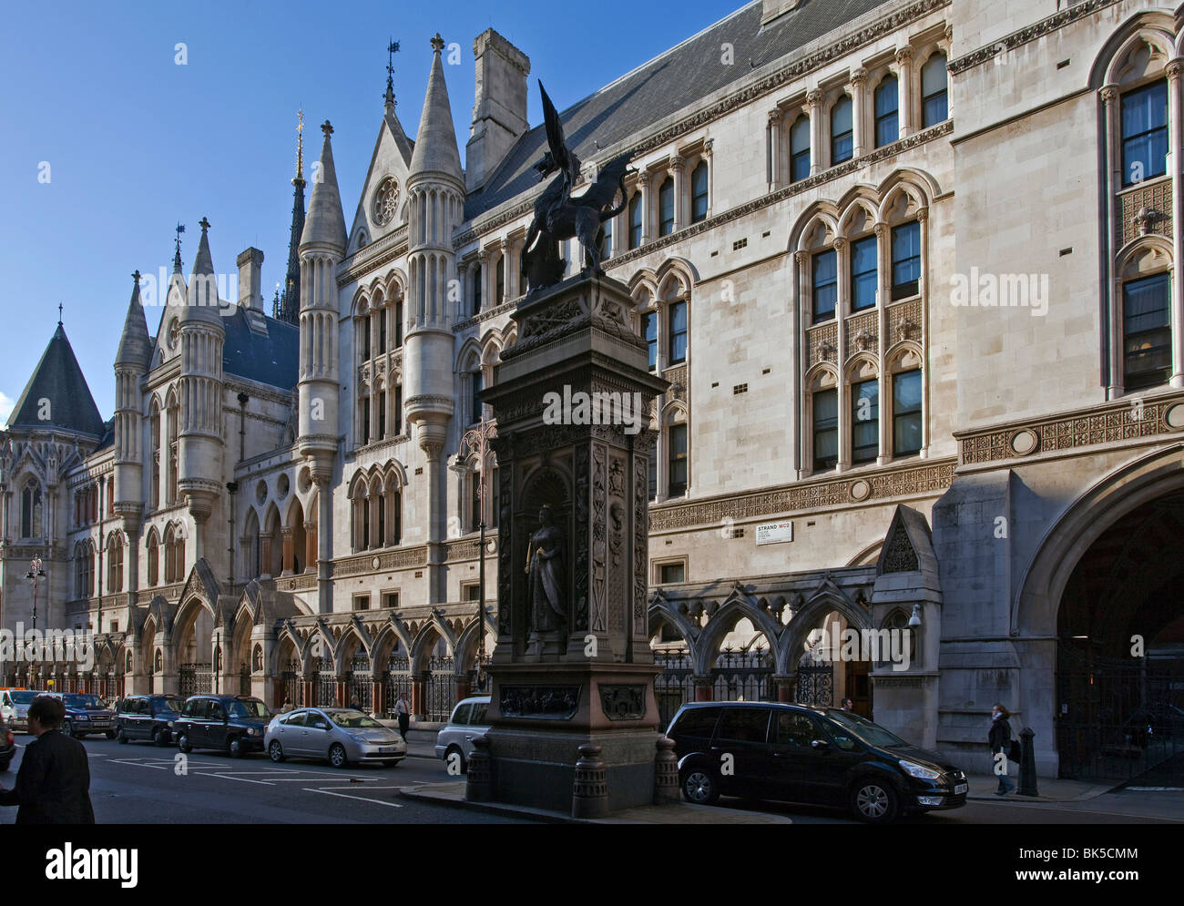 The High Court of Justice, London, UK Stock Photo