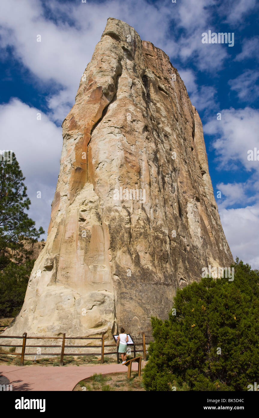 El Morro National Monument, New Mexico, United States of America, North America Stock Photo