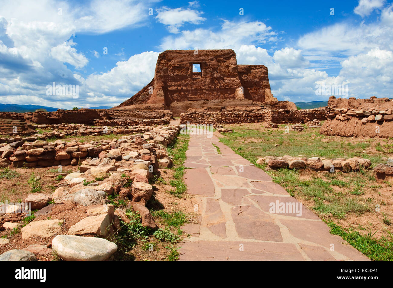 Pecos National Historical Park, New Mexico, United States of America, North America Stock Photo