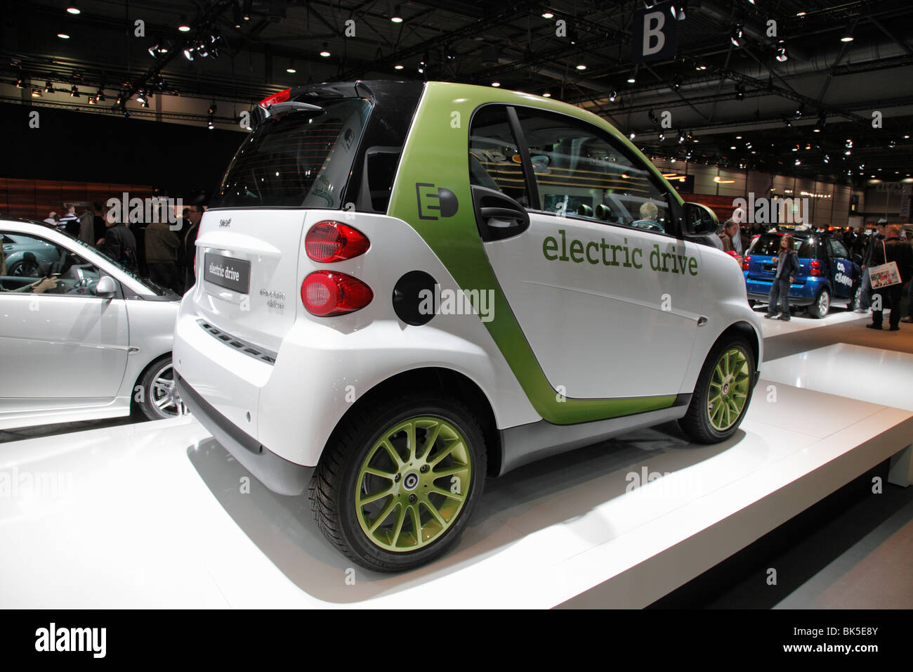 Mercedes Smart electric drive at the Auto Mobil International AMI