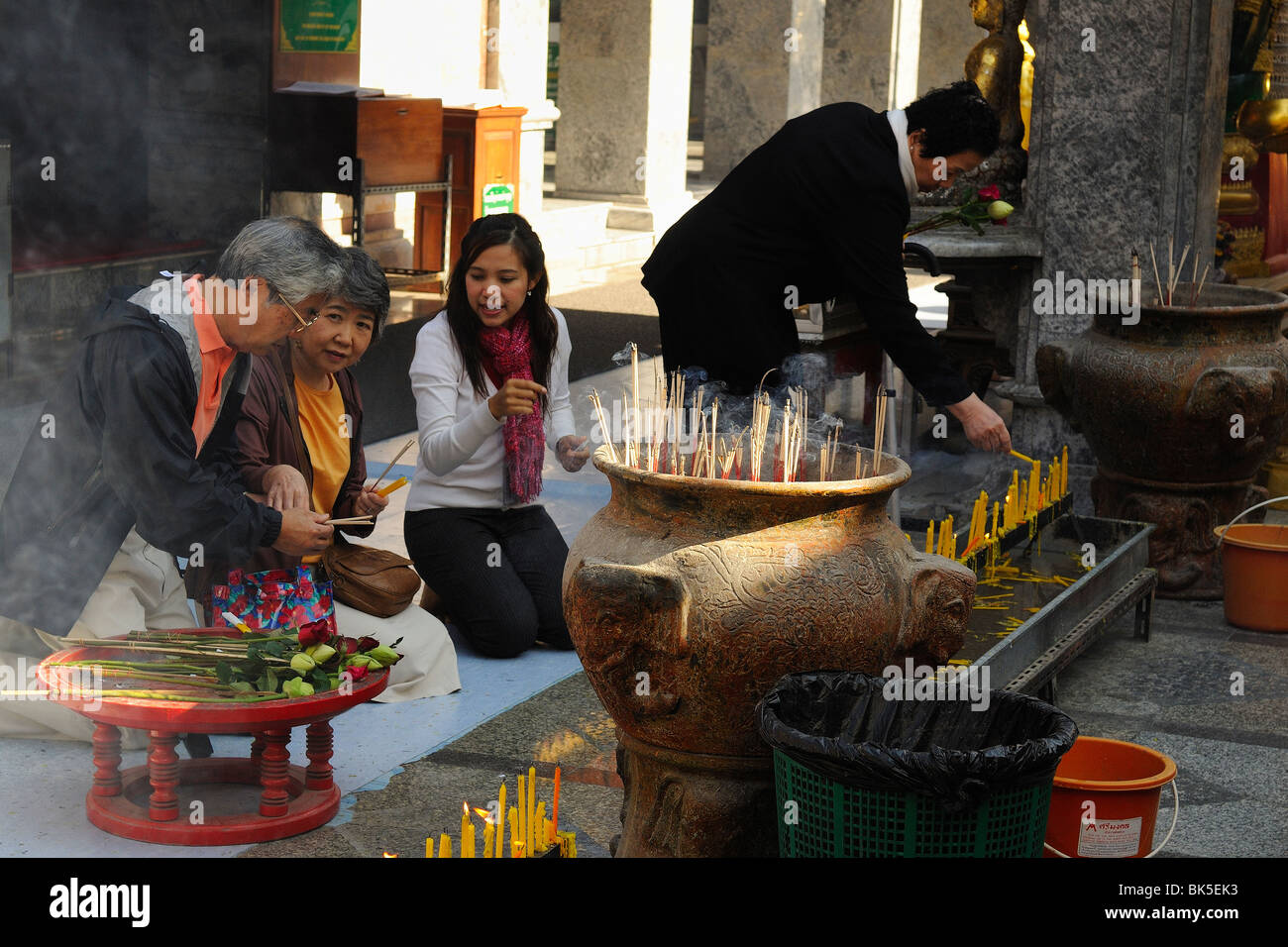 Golden altar of incense hi-res stock photography and images - Alamy