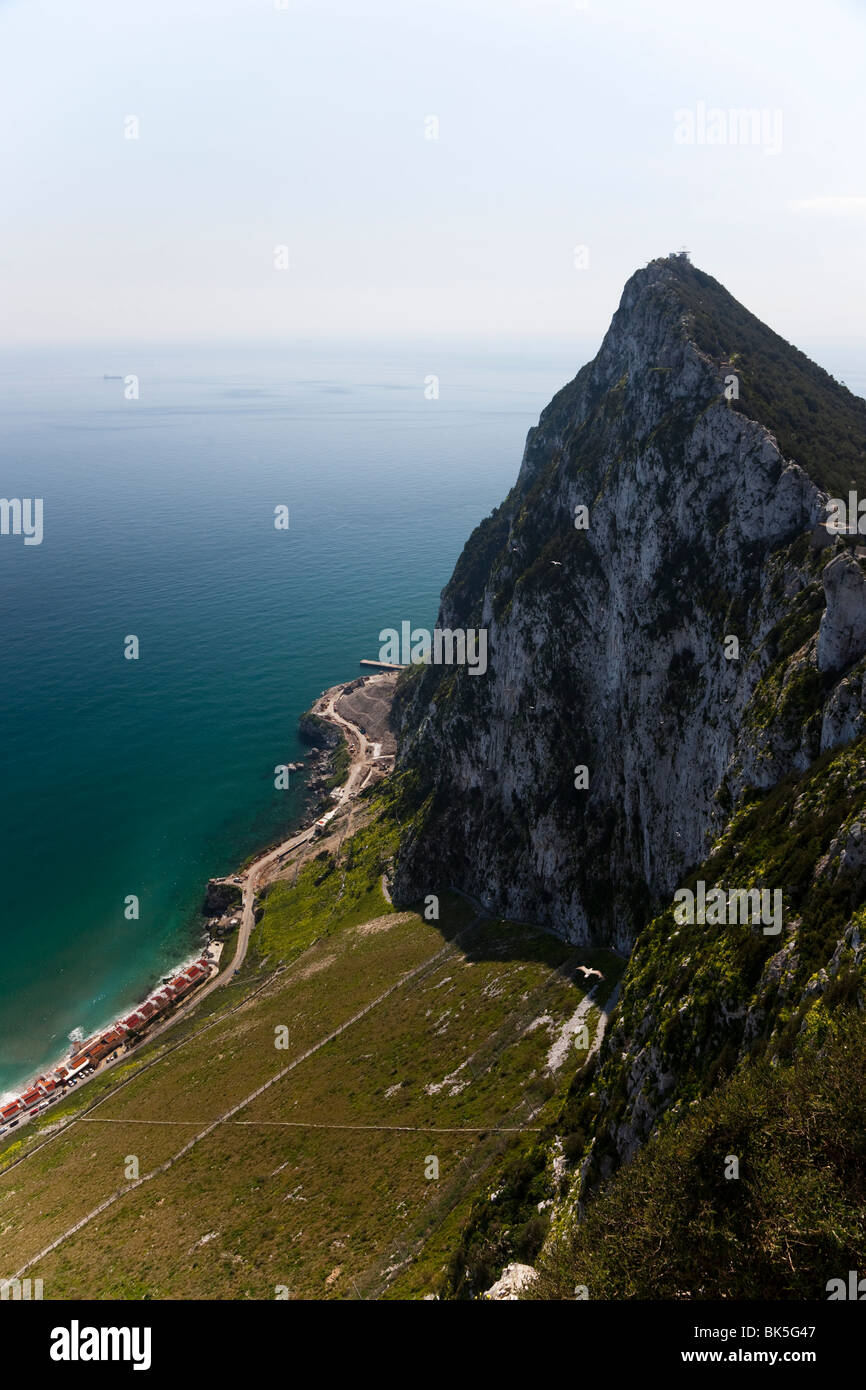 O'Hara's Battery on the Rock of Gibraltar Stock Photo