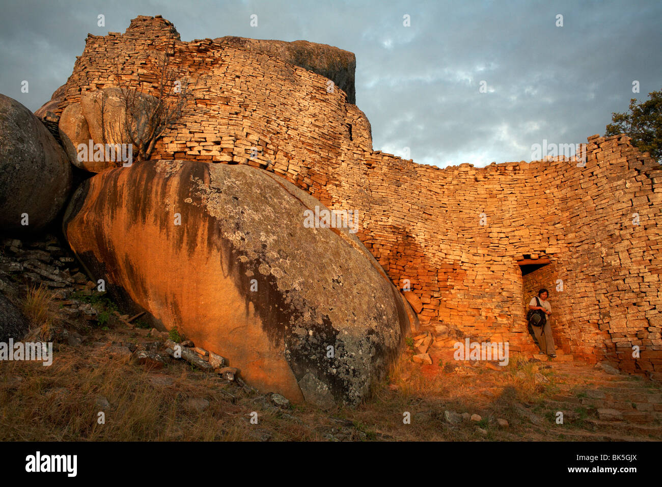 The ancient ruins of Great Zimbabwe, UNESCO World Heritage Site