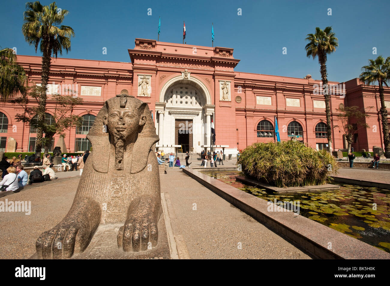 Egyptian Museum, Cairo, Egypt, North Africa, Africa Stock Photo