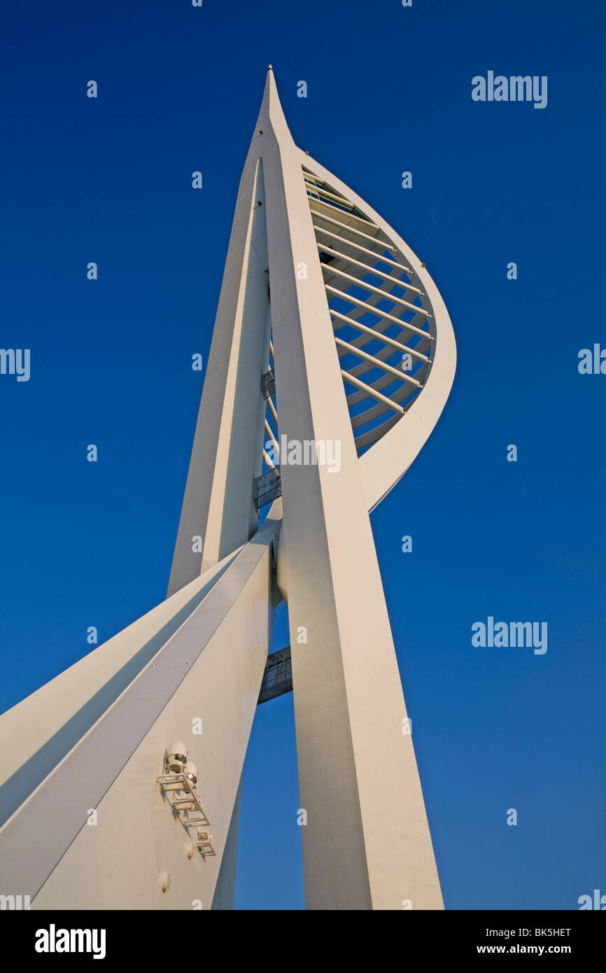 Spinnaker Tower, Gunwharf Quay, Portsmouth, Hampshire, England, United Kingdom, Europe Stock Photo