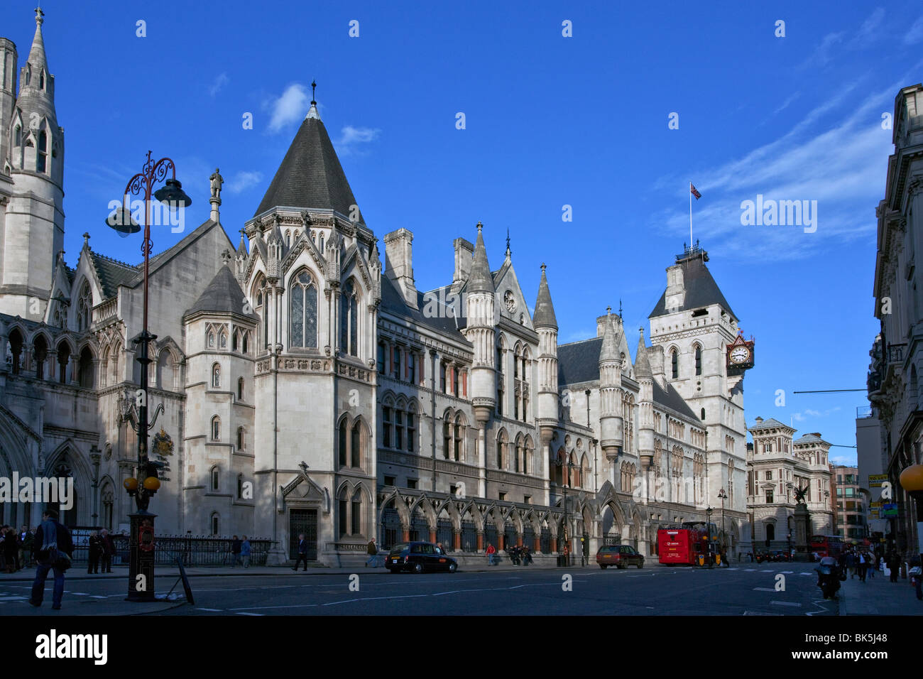 The High Court of Justice, London, UK Stock Photo