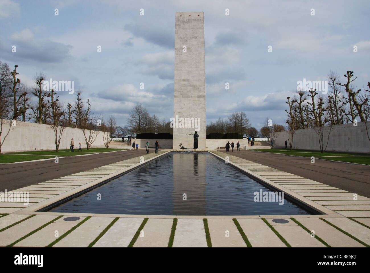 US military cemetery and memorial Margraten near Maastricht, Netherlands Stock Photo