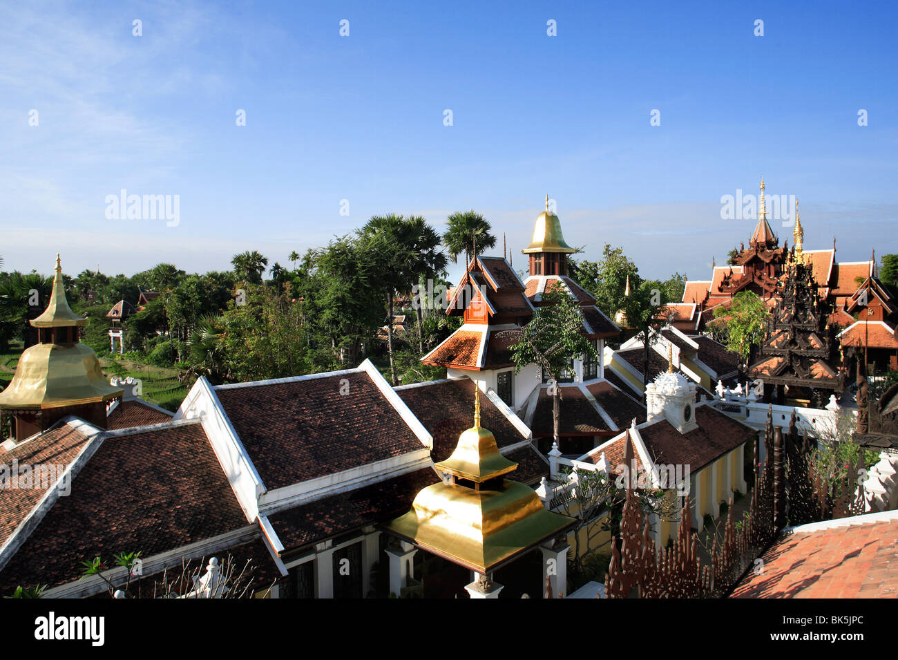 Mandalay Suite at the Mandarin Oriental Dhara Dhevi, Chiang Mai, Thailand, Southeast Asia, Asia Stock Photo