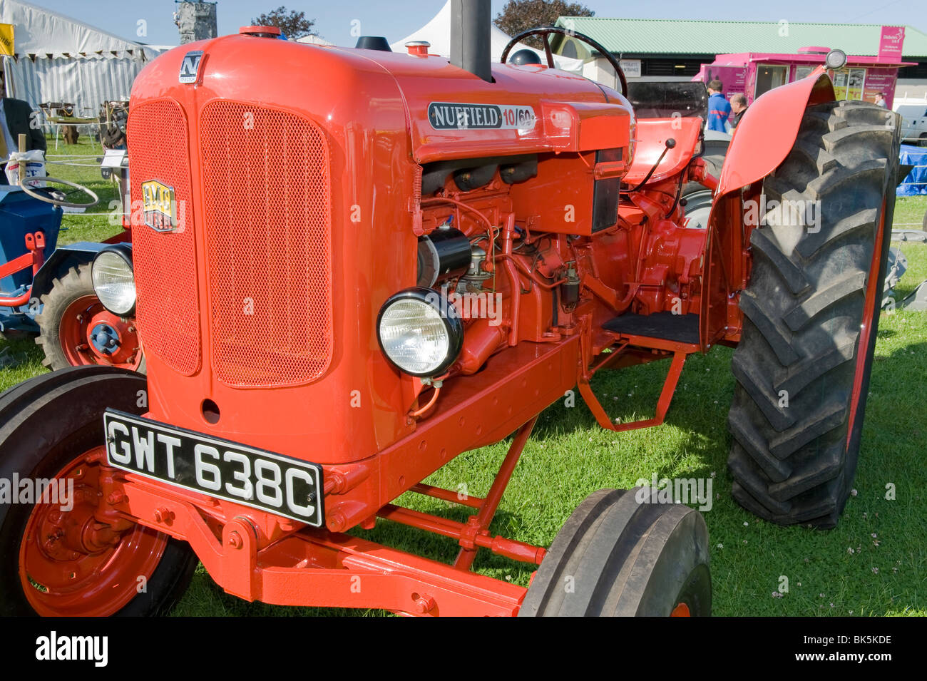 A classic Nuffield 10/60 tractor at The Great Yorkshire Show Stock