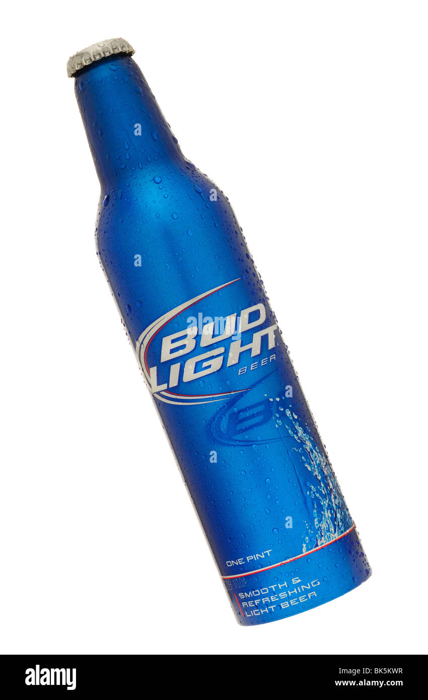 Bottle of Bud Light Beer Stock Photo - Alamy