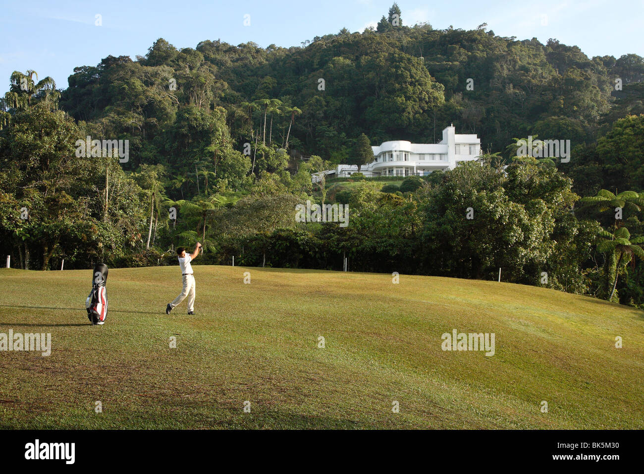 Golf course, Cameron Highlands, Malaysia, Southeast Asia, Asia Stock Photo