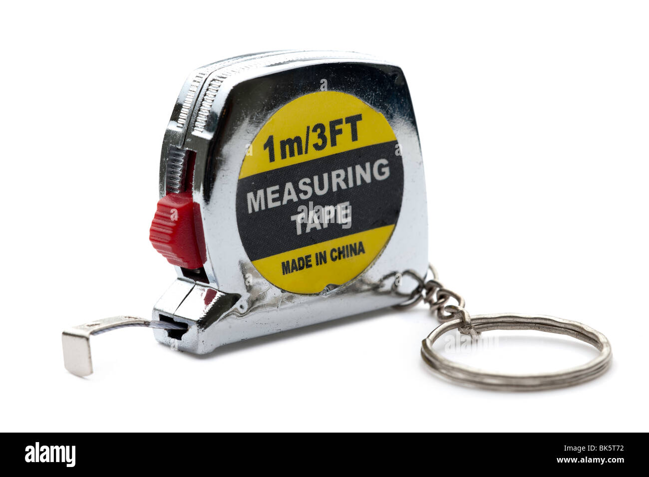 Transparent Plastic Shell with Keychain Functional Mini Retractable Measuring  Tape Keychain - China Steel Tape Measure, Measuring Tape