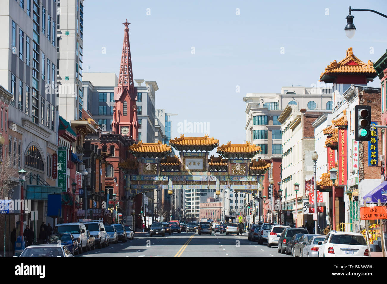 Chinatown, Washington D.C., United States of America, North America Stock Photo
