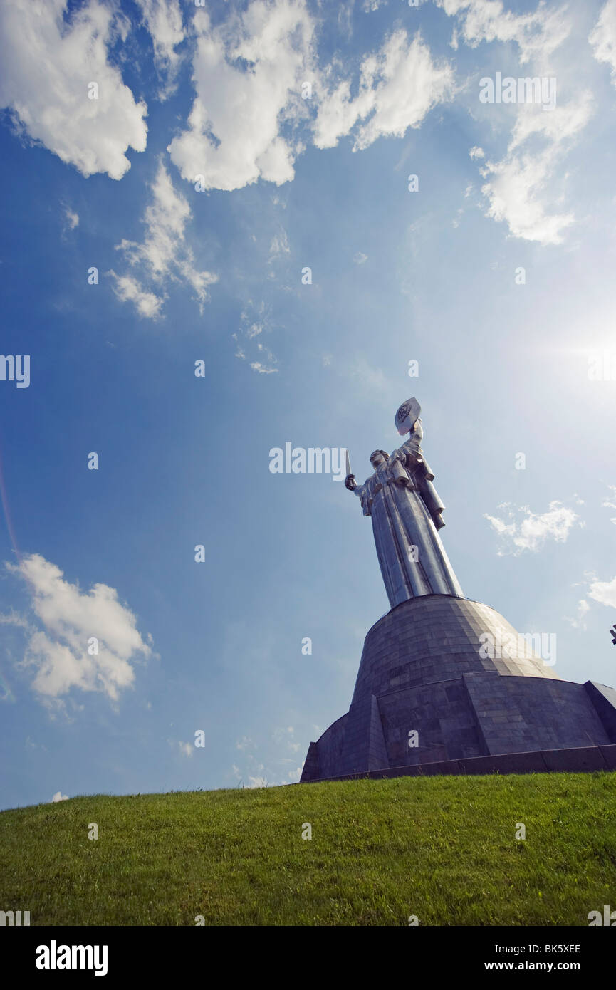 Rodina Mat, Nations Mother Defense of the Motherland monument, Museum of the Great Patriotic War, Kiev, Ukraine, Europe Stock Photo