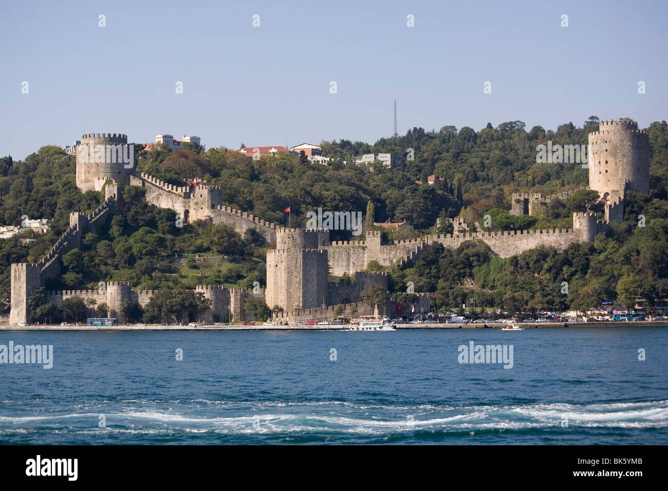 Rumeli Hisar fort, Bosphorus. Istanbul, Turkey, Europe Stock Photo