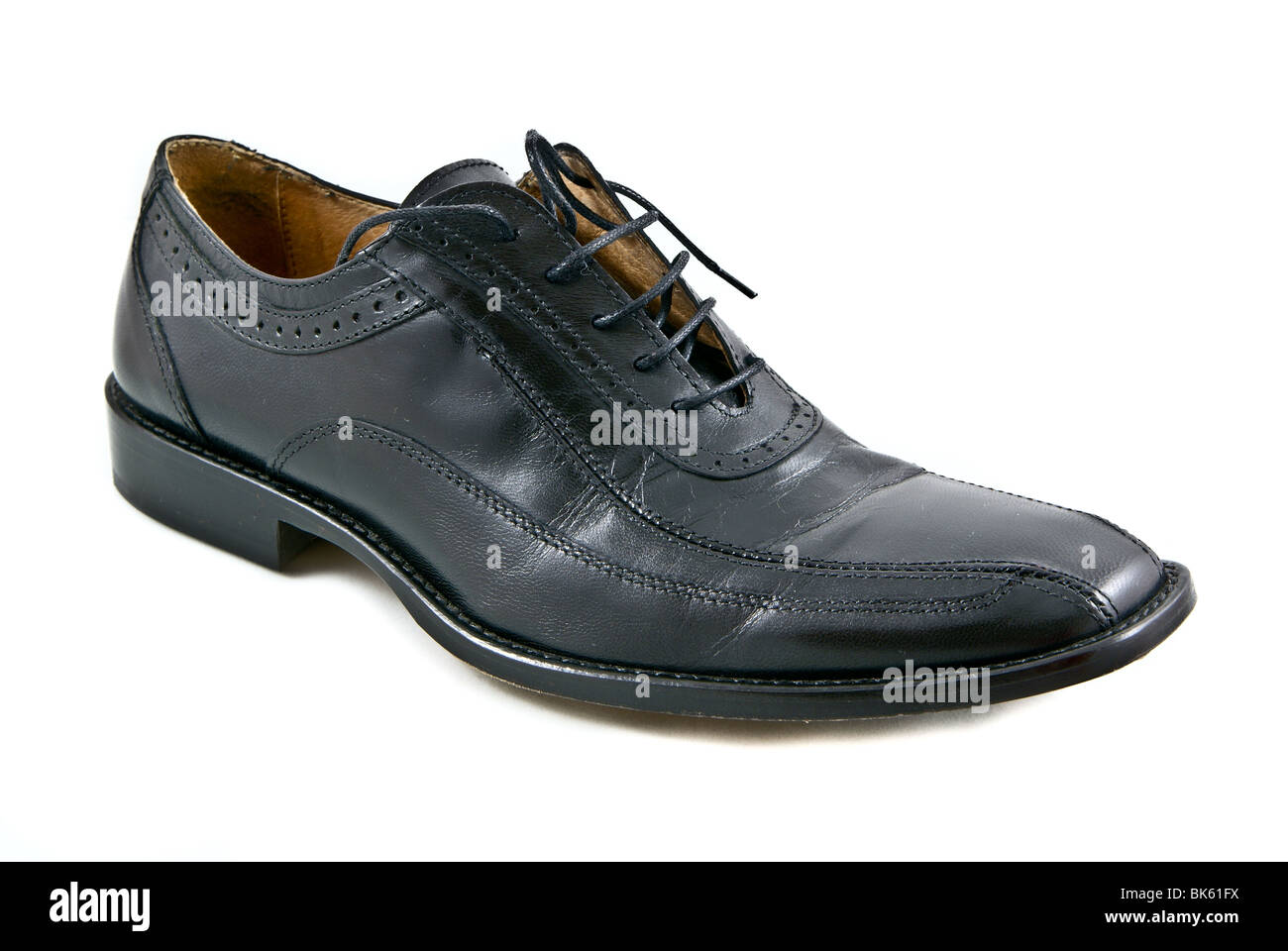 Black male shoe hi-res stock photography and images - Alamy