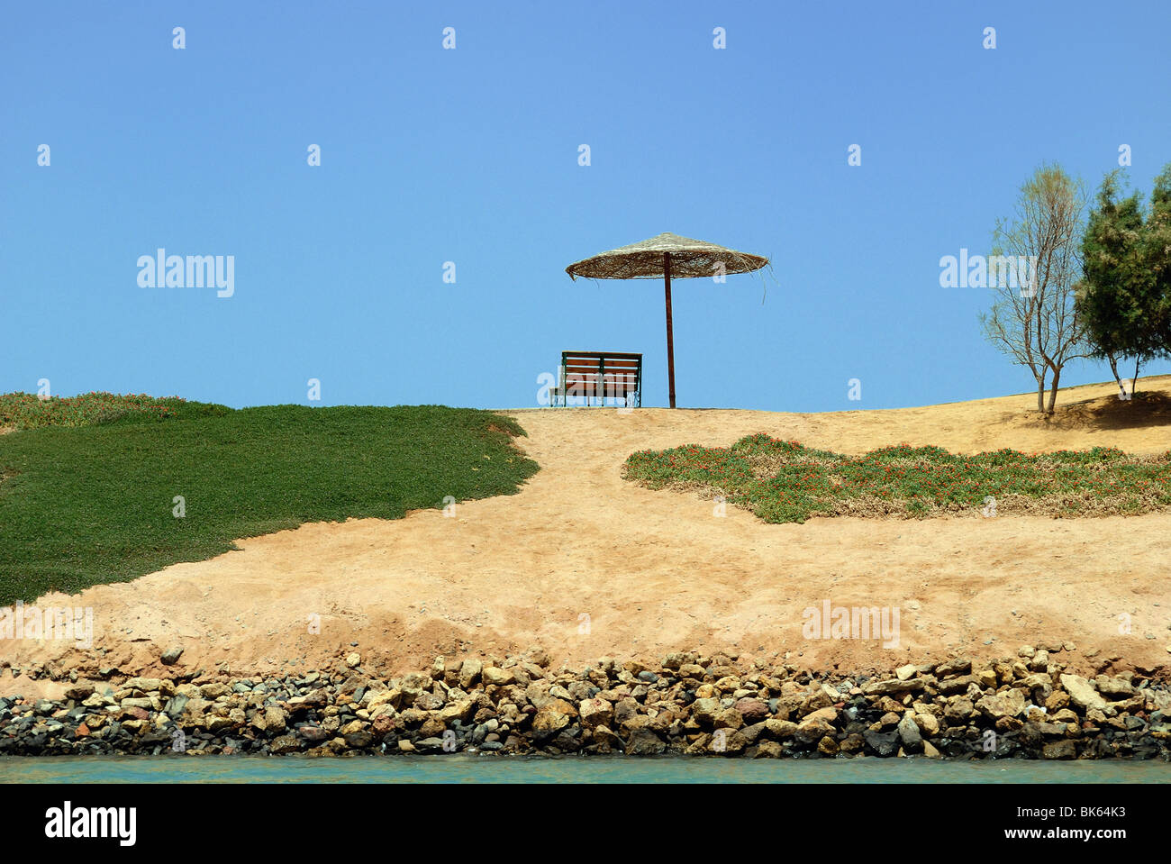 View on El Gouna, Red Sea, Egypt Stock Photo