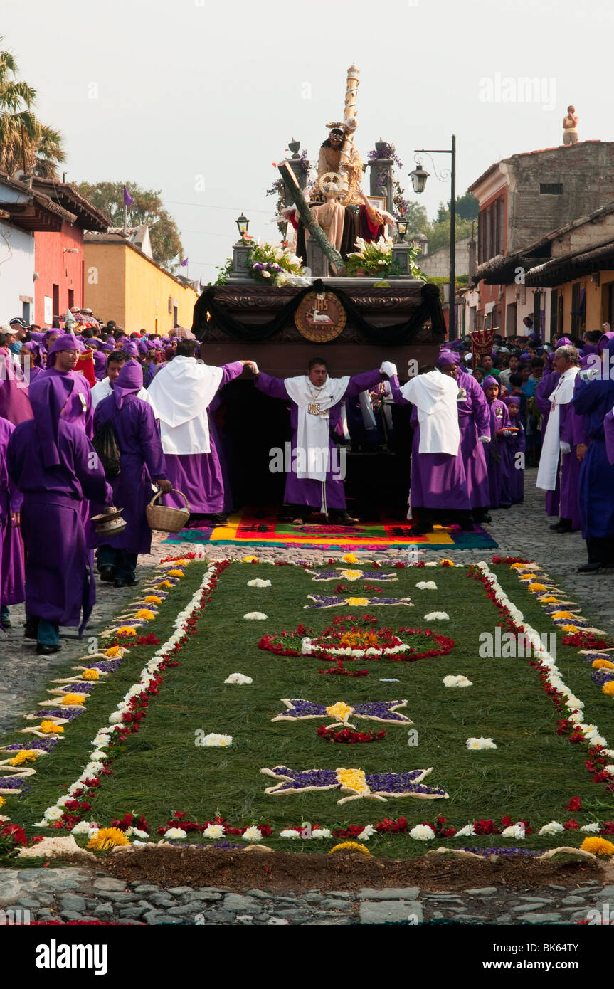 Guatemala antigua holy week processions hires stock photography and