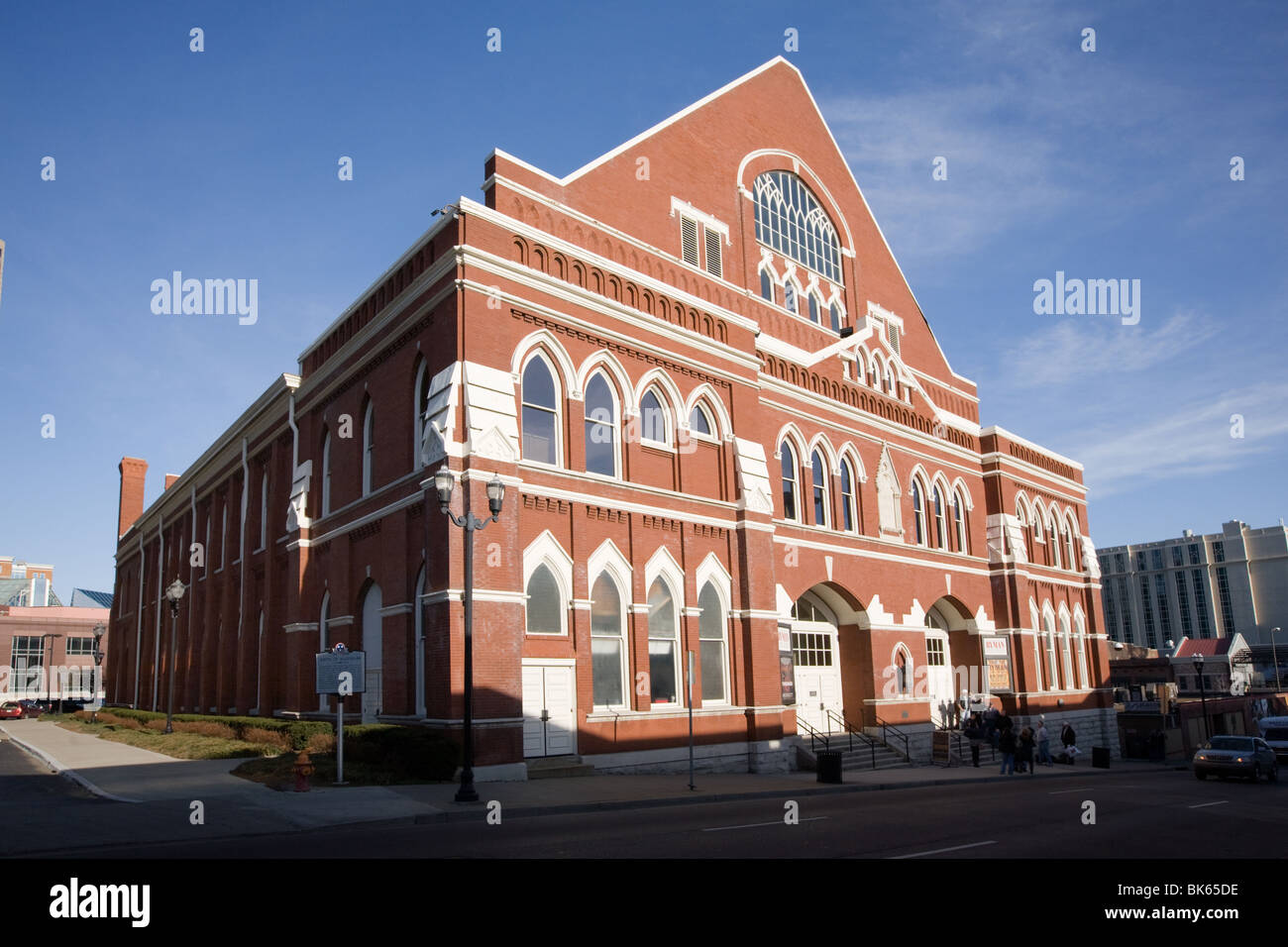 Ryman Auditorium, original site of Grand Ole Opry, Nashville, Tennessee Stock Photo