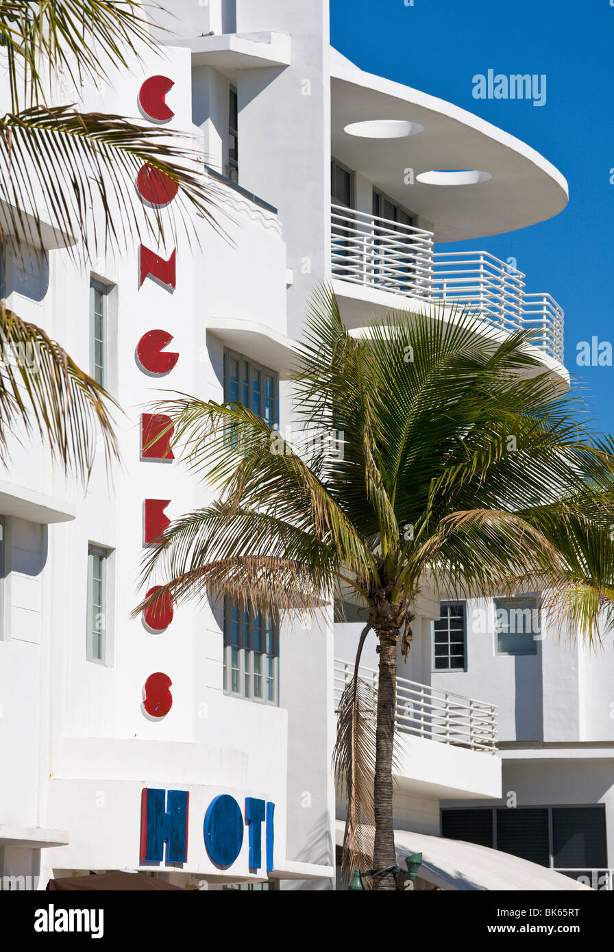 "Art Deco" Hotel, "South Beach" Miami, Florida, USA Stock Photo Alamy