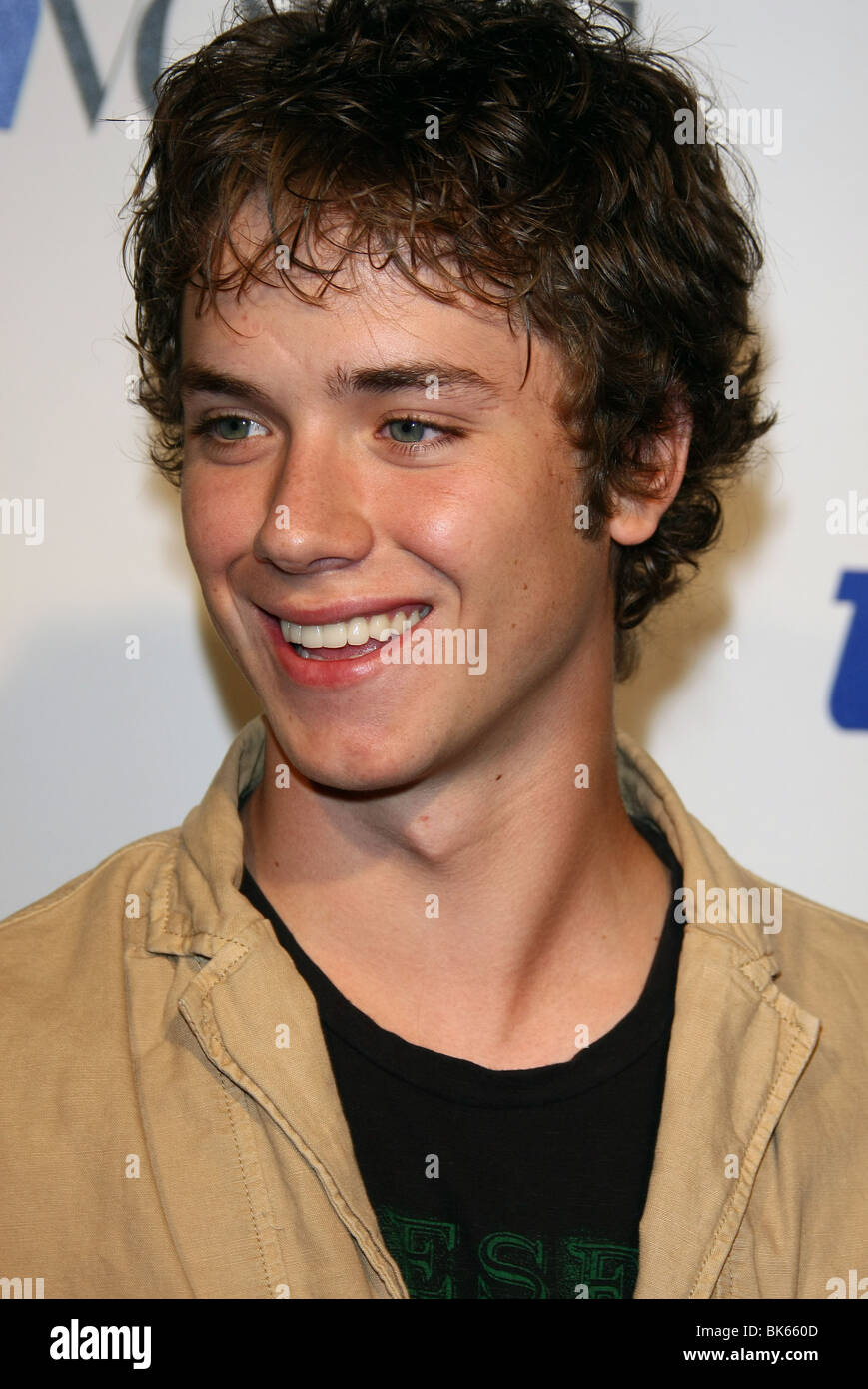 JEREMY SUMPTER TEEN VOGUE YOUNG HOLLYWOOD PARTY DOWNTOWN LOS ANGELES USA 20 September 2007 Stock Photo