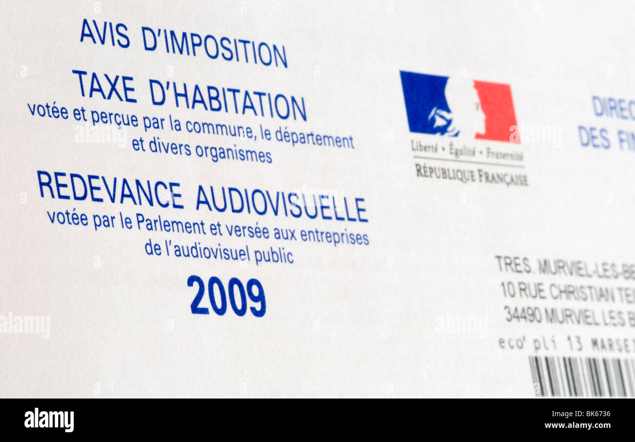 Redevance audiovisuelle hires stock photography and images Alamy