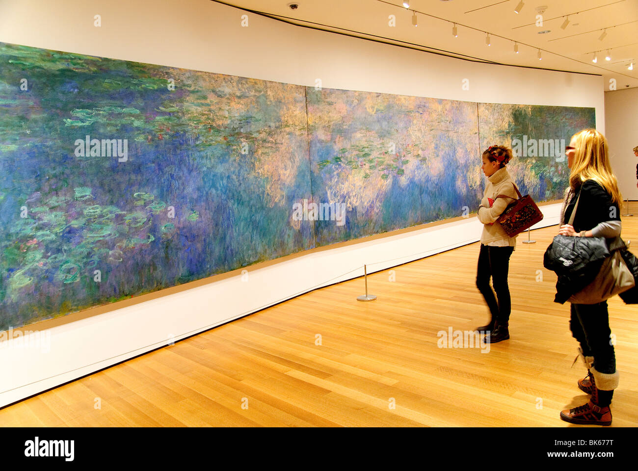 Claude Monet. Reflections of Clouds on the Water-Lily Pond. c. 1920, MOMA,  Museum of Modern Art, New York City Stock Photo - Alamy