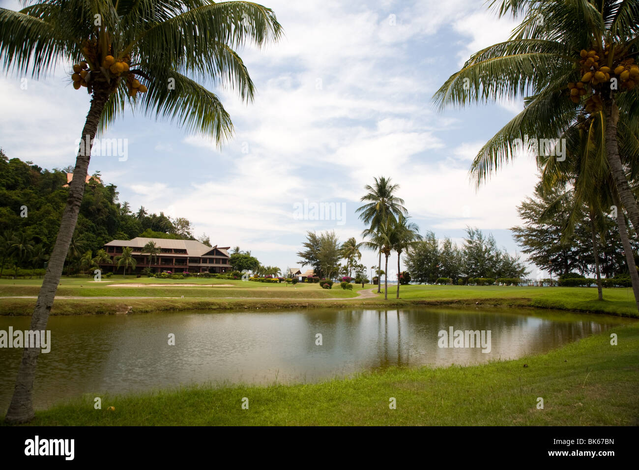 Berjaya Hotel Tioman Island Malaysia Gold Course Stock Photo - Alamy