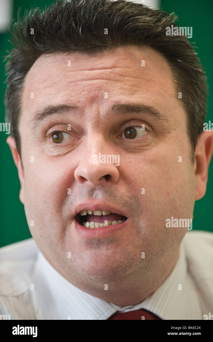 Huw Lewis AM Welsh Assembly Member for Merthyr Tydfil and Rhymney and Deputy Minister for Children in Welsh Assembly Government Stock Photo