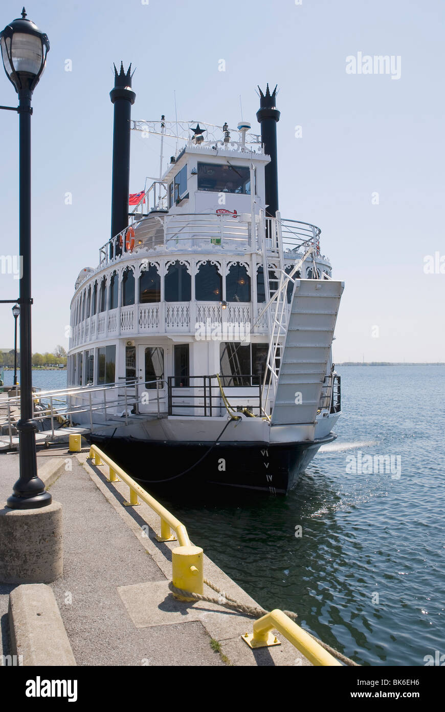 Steamboat In Kingston, Ontario, Canada Stock Photo
