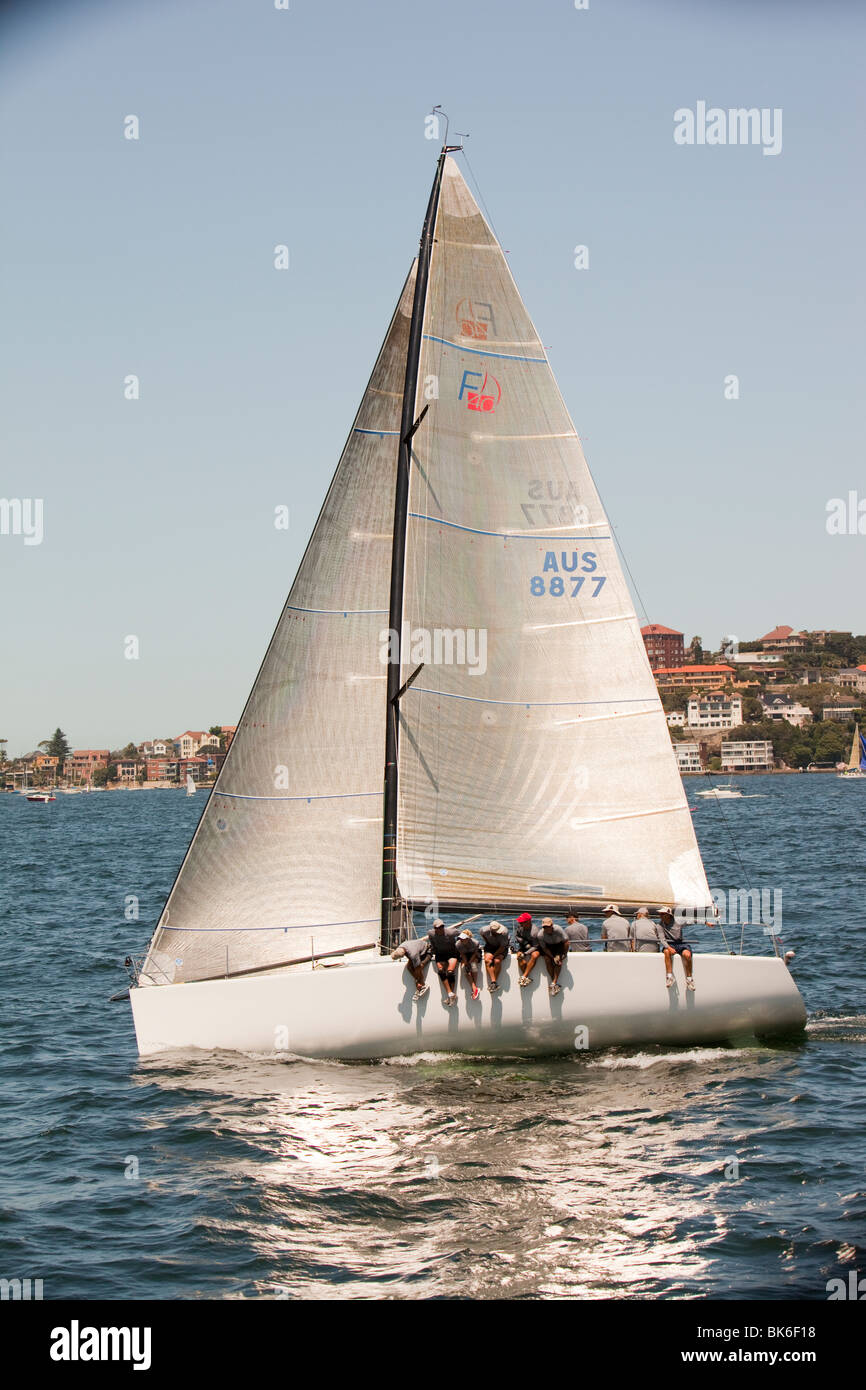 Sydney harbour sail boat hires stock photography and images Alamy