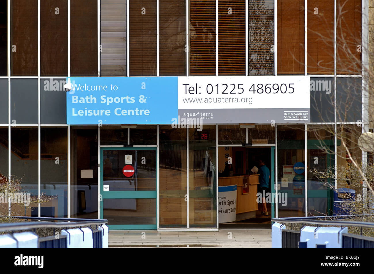 Bath Sports and Leisure Centre, Bath, Somerset, England, UK Stock Photo