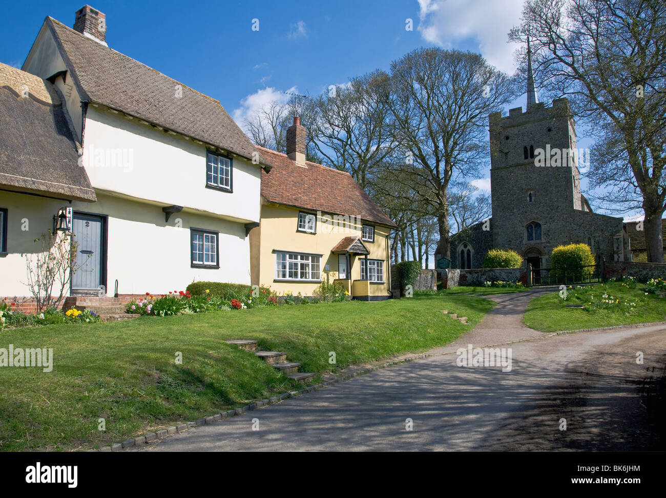 Village of Wendens Ambo Stock Photo Alamy