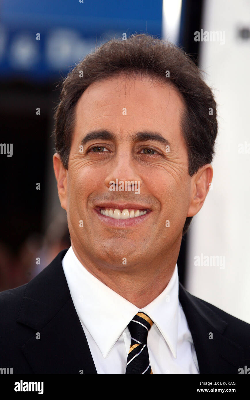 JERRY SEINFELD BEE MOVIE LOS ANGELES PREMIERE WESTWOOD LOS ANGELES USA 28 October 2007 Stock Photo