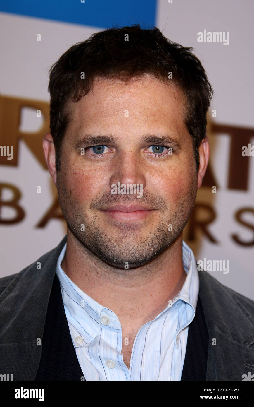 DAVID DENMAN THE GREAT DEBATERS PREMIERE CINERAMA DOME HOLLYWOOD LOS ANGELES USA 11 December 2007 Stock Photo