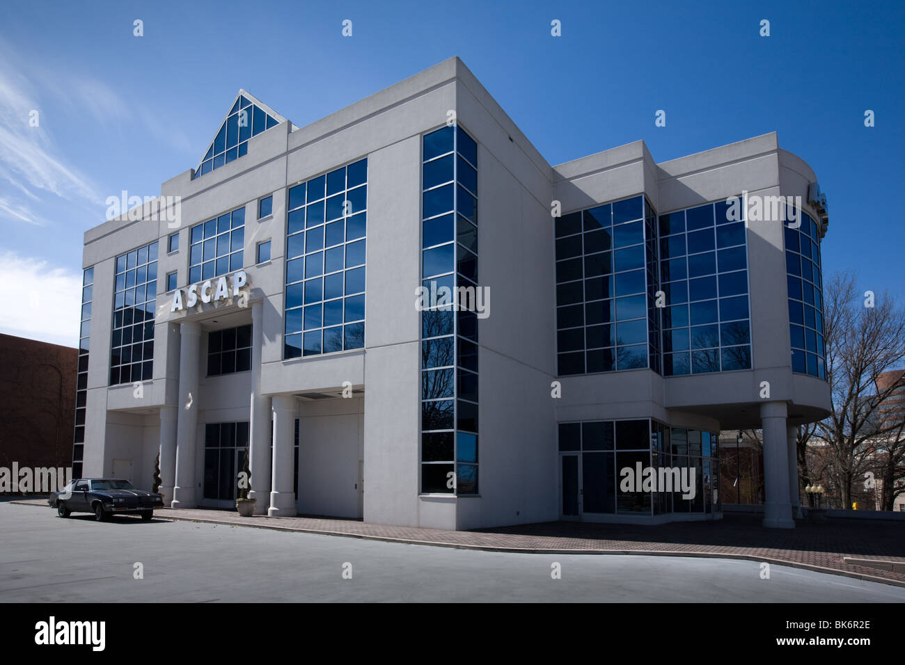 Headquarters of ASCAP Music Row Nashville Tennessee Stock Photo