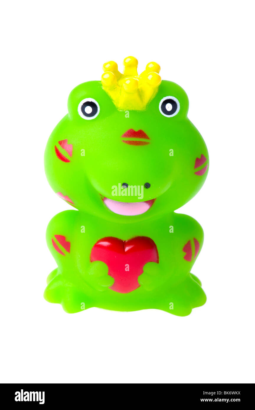 Toy frog Cut Out Stock Images & Pictures - Alamy