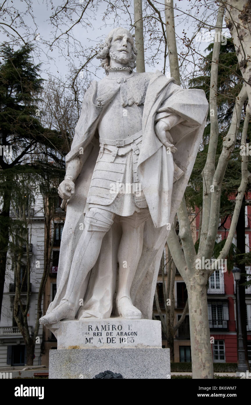 Ramiro Rei de Aragon 1063 Palacio Real Royal Palace Plaze de Orient ...