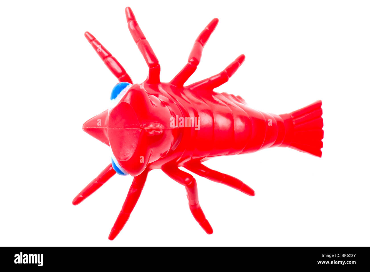 https://c8.alamy.com/comp/BK6X2Y/object-on-white-toy-shrimp-close-up-BK6X2Y.jpg
