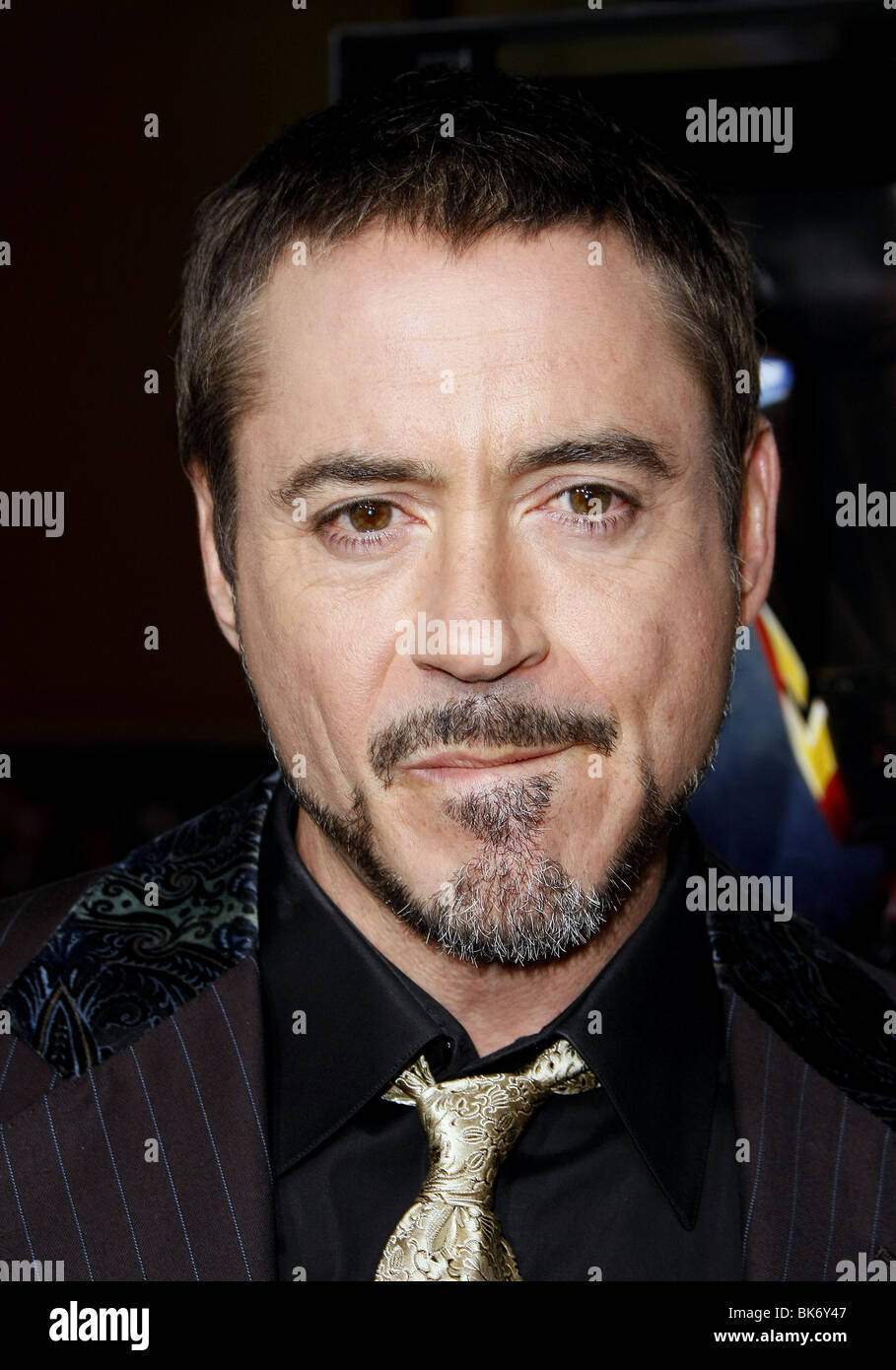 ROBERT DOWNEY JR IRON MAN LOS ANGELES PREMIERE GRAUMANS CHINESE ...